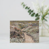Bloemingen van Big Sur! Briefkaart (Staand voorkant)