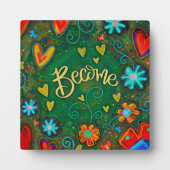  bloeminspirerende worden inspiratie fotoplaat (Voorkant)