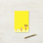 Bloemist Art 2 Post-it® Notes (Op bureau)