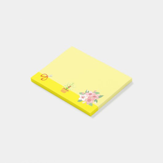 Bloemist Art 4 Post-it® Notes (Schuin)