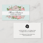 Bloemist Bloem Lijst Banner Visitekaartje (Voorkant / Achterkant)