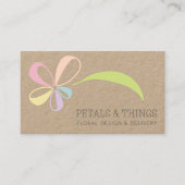 Bloemist Bloemen Boeket Visitekaartje (Voorkant)