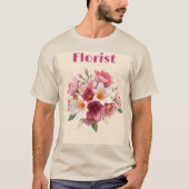 Bloemist Boeket T-shirt (Voorkant)
