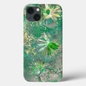 Bloemist Botanische Groene Bloemen Case-Mate iPhone Case (Achterkant)