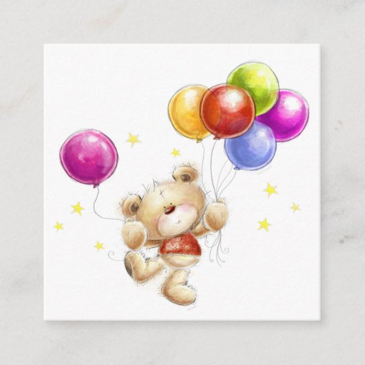 Bloemist, Cadeau, Behuizing, Visitekaartje Informatiekaartje (Voorkant)