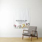 Bloemist Garden Pop Up Shop Table Runner Sign Wandkleed (In situ)