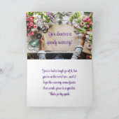 BLOEMIST PAPIER - GET WELL KAART (Binnen)