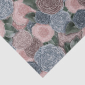 Bloemist Shop Muted Peony Tissue Paper Design Tissuepapier (Detail)