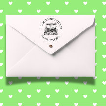 Bloemist Storefront Studio Rubber Stamp