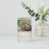 Bloemist Stylist Tuinieren Psycholoog Stylist Visitekaartje (Staand voorkant)