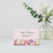 Bloemist Visitekaartje (Staand voorkant)