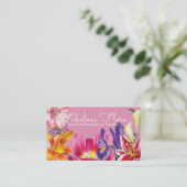 Bloemist visitekaartje boeketten en displays 3 (Staand voorkant)