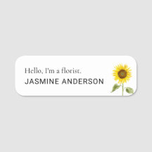 Bloemist Zonnebloem Business Custom