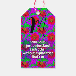 Bloemister Sister Quote & Monogram | Special Cadeaulabel