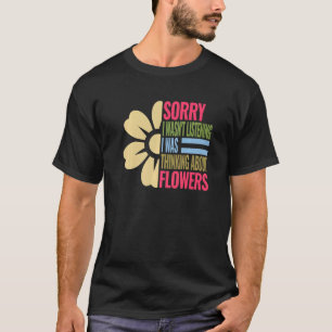 Bloemisterij Bloemisten Tuinier Voor Vrouwen Bloem T-shirt