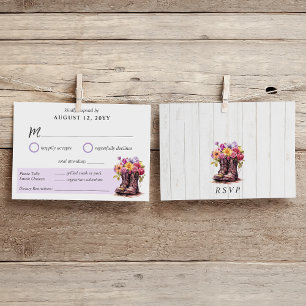 Bloemisterij Boerderij Laarzen Landelijke Eettafel RSVP Kaartje