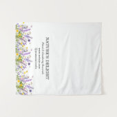 Bloemisterij Tuin Pop-Up Winkel Branding Display Wandkleed (Voorkant (horizontaal))