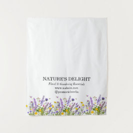 Bloemisterij Tuin Pop-Up Winkel Branding Display Wandkleed