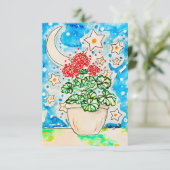 Bloemkaart Kaart (Staand voorkant)