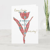 Bloemkaart Kaart (Voorkant)