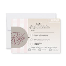 Bloemkaart RSVP | Aangepaste Huwelijksreactiekaart