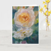 Bloemkaarten kaart (Gele Bloem)