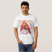 Bloemkaarten t-shirt (Voorkant volledig)