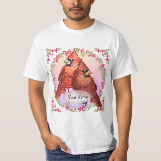 Bloemkaarten t-shirt (Voorkant)