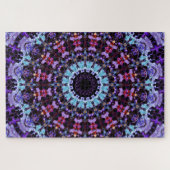 bloemkaleidoscoop puzzel (Horizontaal)