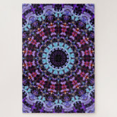 bloemkaleidoscoop puzzel legpuzzel (Verticaal)