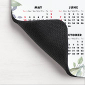 Bloemkalender 2020 Uw Bericht of Naam Muismat (Hoek)