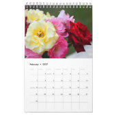 Bloemkalender 2022 kalender (Feb 2027)