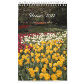 Bloemkalender 2022 kalender (Hoes)