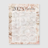 bloemkalender 2023 roze (Voorkant)