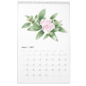 Bloemkalender door Ho Mang Hang 2022 Kalender (Mar 2027)