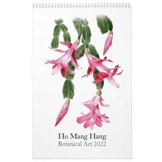 Bloemkalender door Ho Mang Hang 2022 Kalender (Hoes)