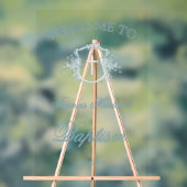 bloemkam | doop acryl bord (Neutraal)