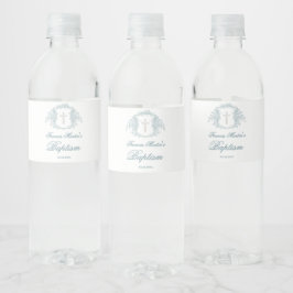 bloemkam | doop waterfles etiket
