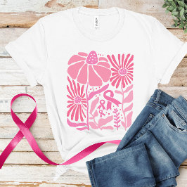 Bloemkanker bewustzijn T-shirt