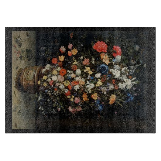 Bloemkappen van Bouquet Snijplank (Voorkant)
