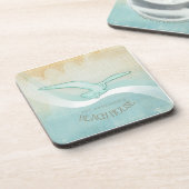 Bloemkast Aqua Blue ID623 Bier Onderzetter (Linkerzijde)