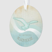 Bloemkast Aqua Blue ID623 Ornament (voorkant)
