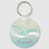 Bloemkast Aqua Blue ID623 Sleutelhanger (Voorkant)