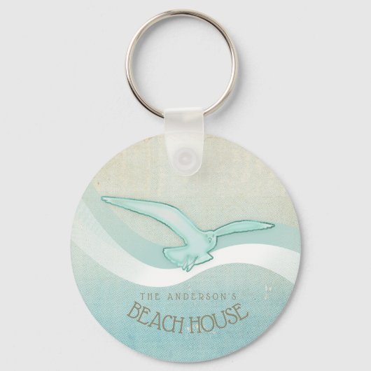 Bloemkast Aqua Blue ID623 Sleutelhanger (Voorkant)