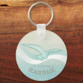 Bloemkast Aqua Blue ID623 Sleutelhanger (Voorkant)