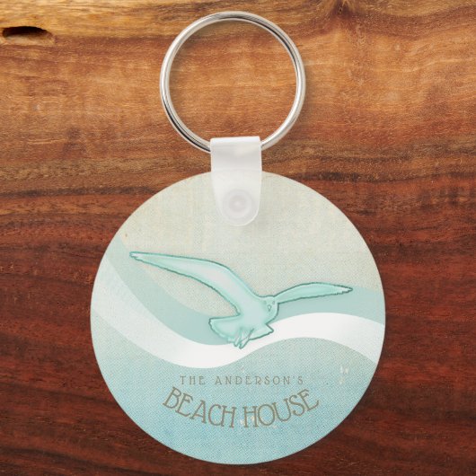 Bloemkast Aqua Blue ID623 Sleutelhanger (Voorkant)