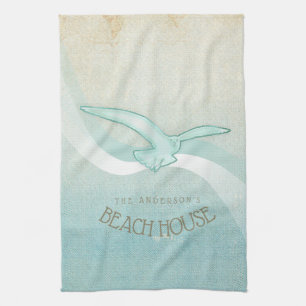 Bloemkast Aqua Blue ID623 Theedoek