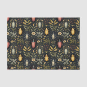 Bloemkevers en insecten tissuepapier