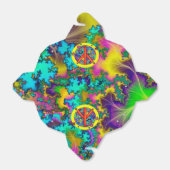 Bloemkind psychedelisch bedankdoosjes (Uitgevouwen)