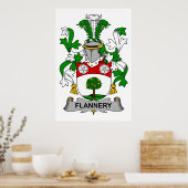 Bloemkleding Poster (Keuken)